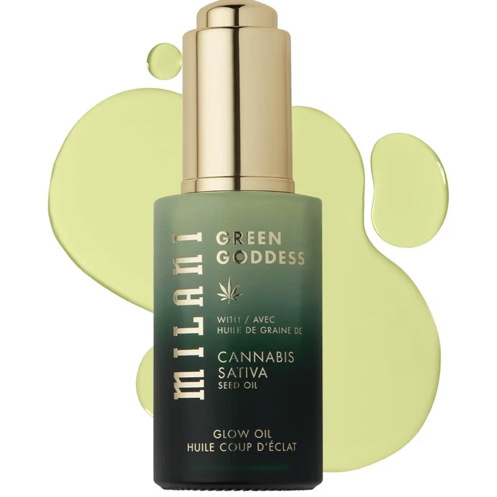 Milani Green Goddess Cannabis Sativa Glow Oil